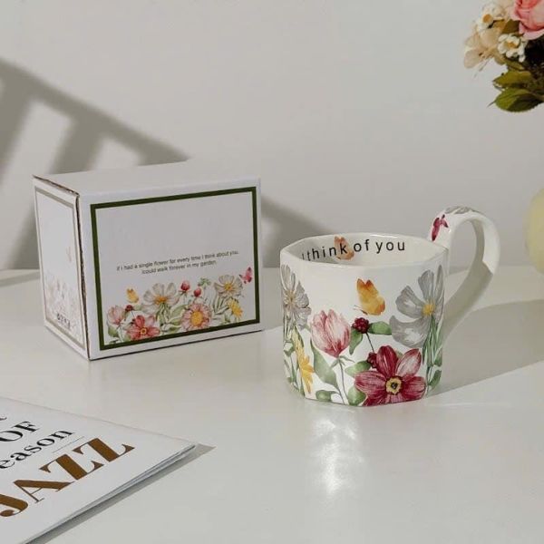 Bộ sứ hoa mùa xuân cao cấp