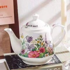  Bộ trà chiều sứ hoa mùa xuân tím 