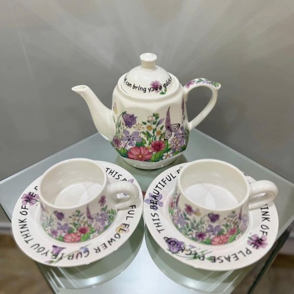 Bộ sứ hoa mùa xuân cao cấp