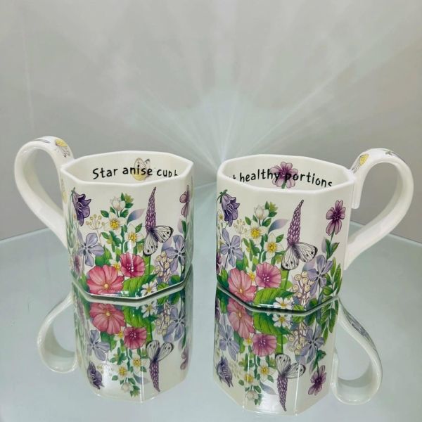 Bộ sứ hoa mùa xuân cao cấp