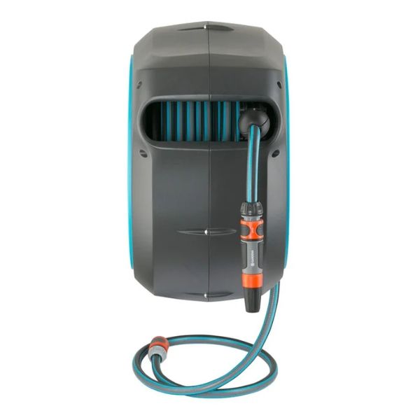 Bộ vòi tưới Gardena 18627-20 treo tường dây cuốn tự động 30m