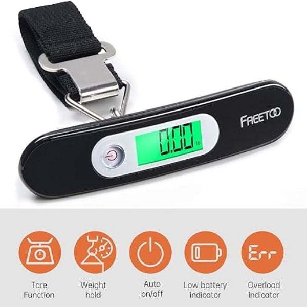 Cân hành lý Freetoo điện tử tải trọng 50Kg