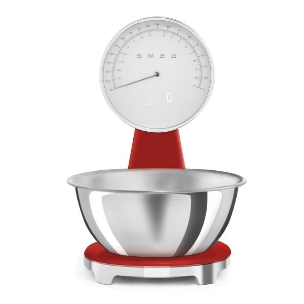 Cân nhà bếp Smeg KSF01RDWW màu đỏ