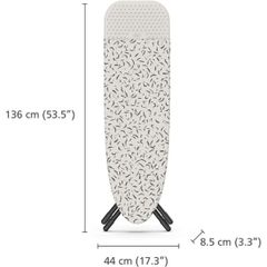  Cầu là chân cao Joseph Joseph Glide Plus (Ecru Scatter) 50032 có móc treo cửa màu trắng 