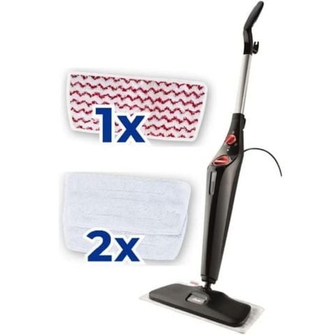 Cây lau nhà hơi nước Vileda Steam Plus XXL 168935 chữ nhật (3 khăn)