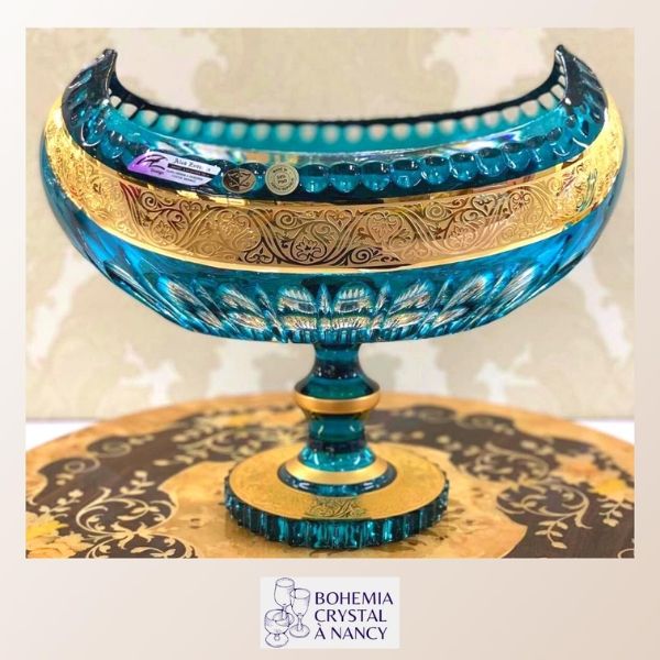 Chân bồng Ales Zverina Gondola 35.5cm xanh turquoise