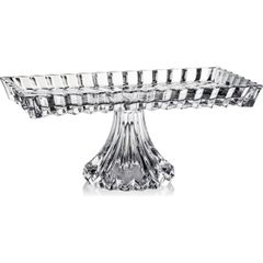  Chân bồng chữ nhật Rogaska Crown Jewel 35cmx19cm 