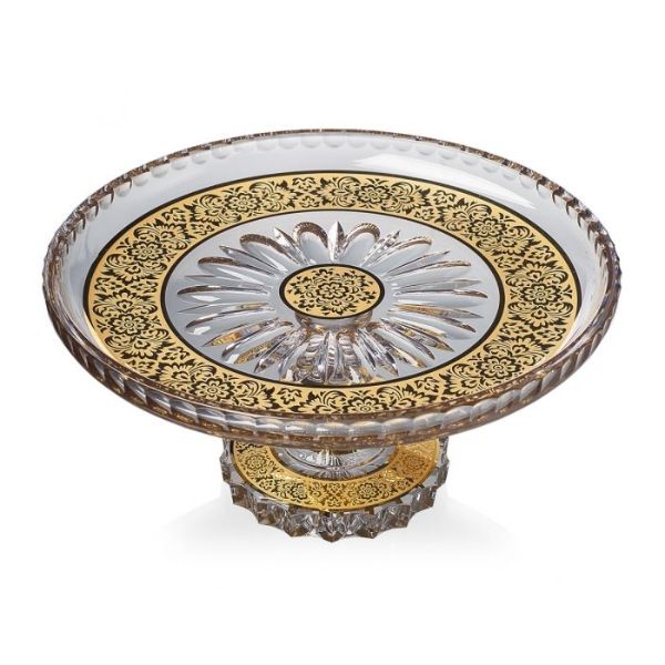 Chân bồng pha lê Ales Zverina Cake Romantic 30.5cm