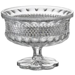  Chân bồng pha lê Bohemia Alexandria 25cm 