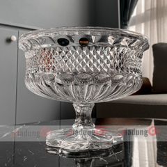  Chân bồng pha lê Bohemia Alexandria 25cm 