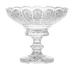  Chân bồng pha lê mài Bohemia M57 có chân đế 67009 