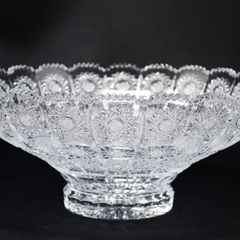  Chân bồng pha lê mài Bohemia M57 (Size 15cm, 20cm, 25cm, 30.5cm) 