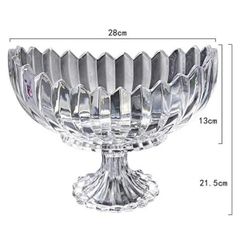  Chân bồng thuyền Vessen 22cm pha lê cao cấp 