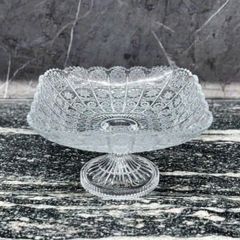  Chân bồng vuông pha lê Vessen 30x17cm 