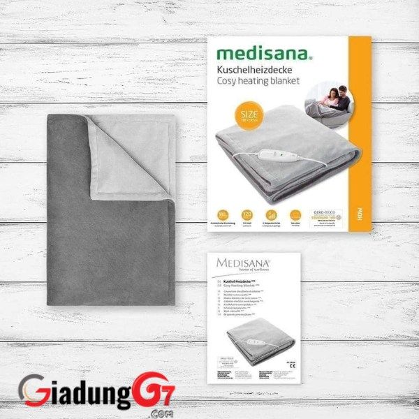 Chăn điện Medisana HDW 60228 size XL (180x130cm)