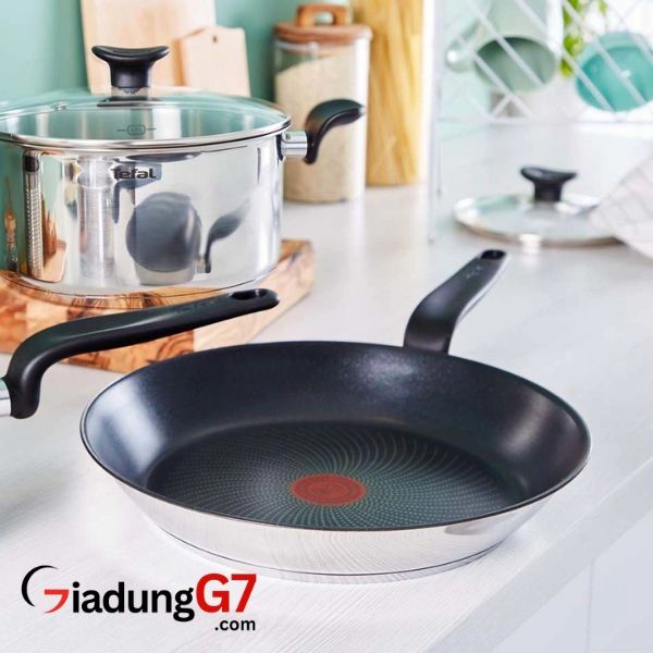 Chảo chống dính Tefal Primary size 20cm, 24cm, 28cm dùng bếp từ