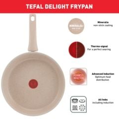  Chảo chống dính vân đá Tefal Delight 28cm G29306 - Made in France 