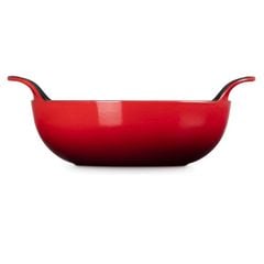  Chảo gang Le Creuset Balti 24cm màu đỏ 2 quai 