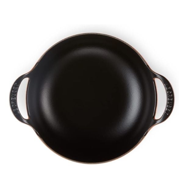 Chảo gang Le Creuset Balti 24cm màu cam - 2 quai cầm