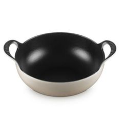  Chảo gang Le Creuset Balti 24cm màu kem 