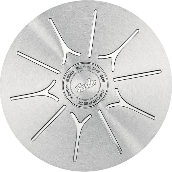 Chảo inox Fissler Original Profi Collection 24cm 2L 2 quai