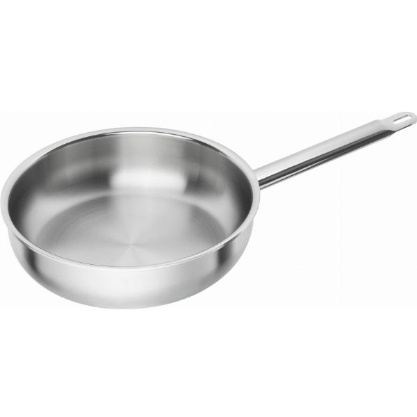 Chảo inox thành cao Zwilling Pro size 26cm kết cấu 3 lớp thép không gỉ