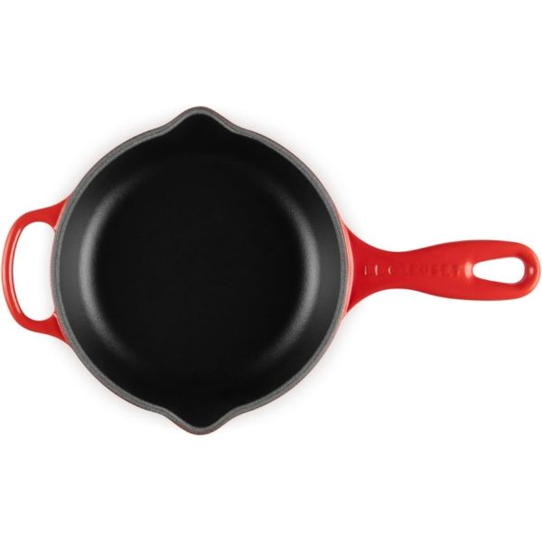 Chảo rán bằng gang tráng men Le Creuset Signature 16cm có tay cầm