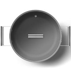  Chảo sâu lòng Smeg 28cm CKFD2811RDM có nắp (2 màu) 