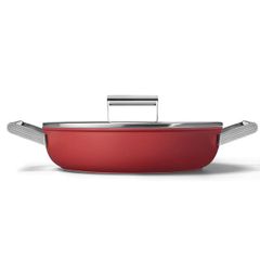  Chảo sâu lòng Smeg 28cm CKFD2811RDM có nắp (2 màu) 