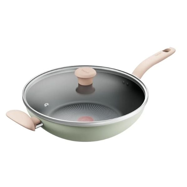 Chảo sâu lòng Tefal So Matcha 30cm kèm vung kính