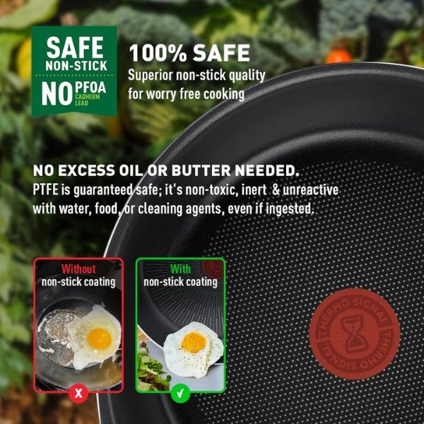 Chảo Tefal G1662524 có nắp đường kính 22cm