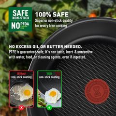  Chảo Tefal G1662524 có nắp - 22cm 
