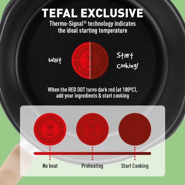 Chảo Tefal G1662524 có nắp đường kính 22cm