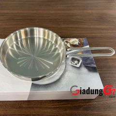 Chảo inox WMF 18cm cán dài 
