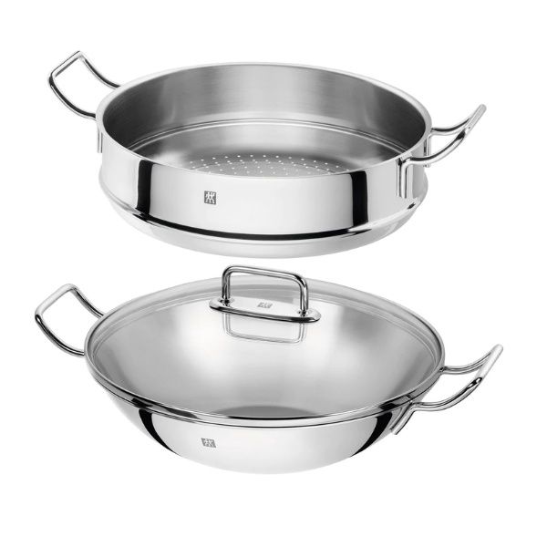 Chảo Zwilling Plus 32cm kèm xửng hấp