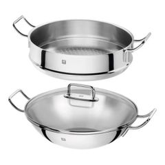  Chảo Zwilling Plus 32cm kèm xửng hấp 