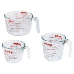  Cốc đong Pyrex thủy tinh chịu nhiệt 250ml/500ml - Made in USA 