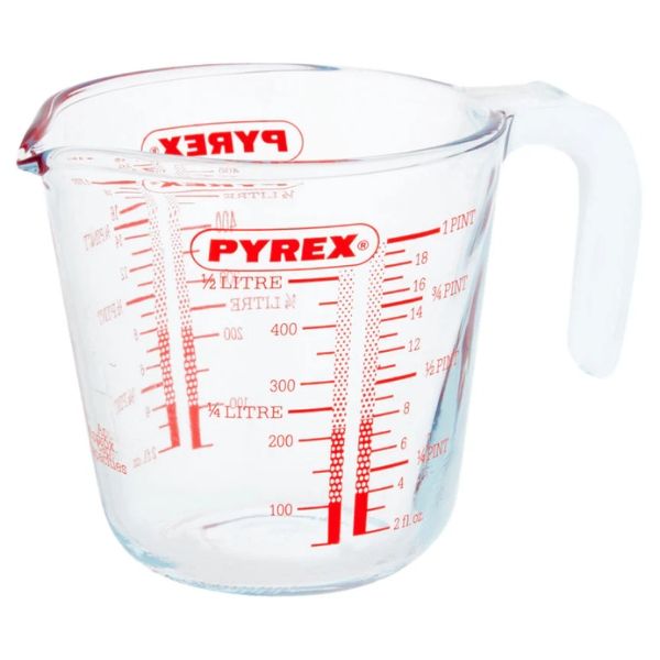 Cốc đong Pyrex thủy tinh chịu nhiệt 250ml/500ml