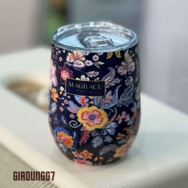 Cốc giữ nhiệt Magrace Paris 400ml inox 304 3 mẫu họa tiết
