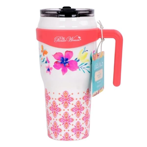 Cốc giữ nhiệt The Pioneer Woman Fancy Flourish 1.2L– Giữ Nhiệt 24h