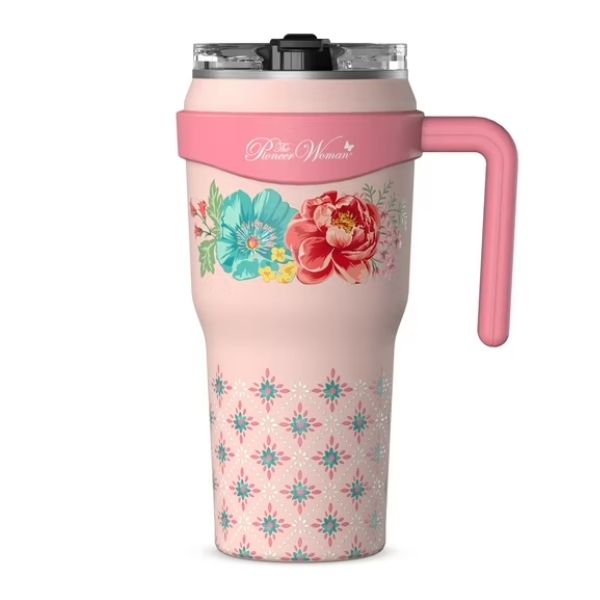 Cốc giữ nhiệt The Pioneer Woman Fancy Flourish 1.2L– Giữ Nhiệt 24h