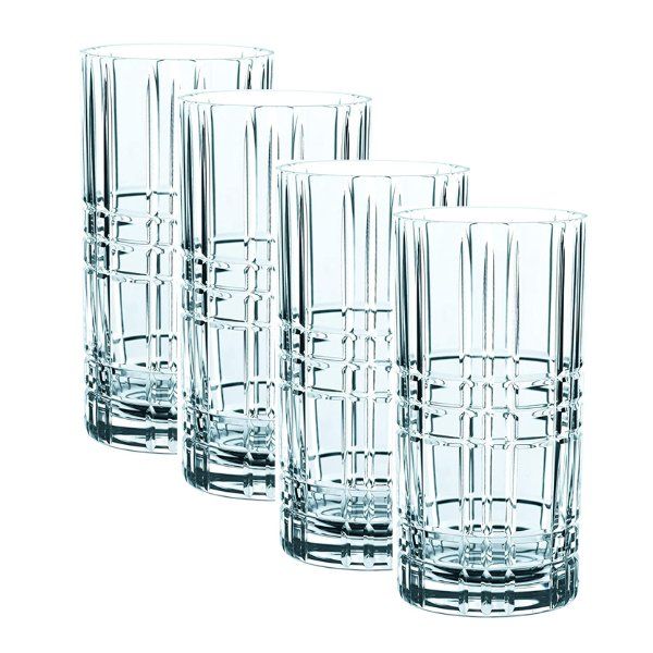 Cốc pha lê Nachtmann Square Longdrink 4 món 101049 dung tích 445ml