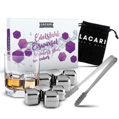  Bộ 8 đá viên inox Lacari 
