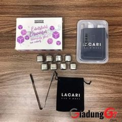  Bộ 8 đá viên inox Lacari 