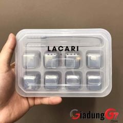  Bộ 8 đá viên inox Lacari 