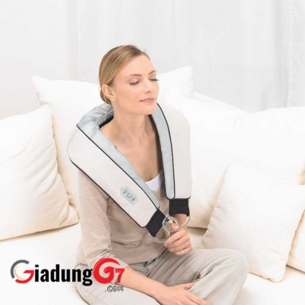 Đai massage cổ Beurer MG150 trị liệu vai gáy, lưng được thiết kế massage nhẹ nhàng cho cổ và vai với 6 chương trình và 3 cấp độ masage