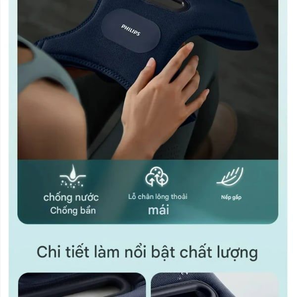 Đai massage lưng Philips PPM4361