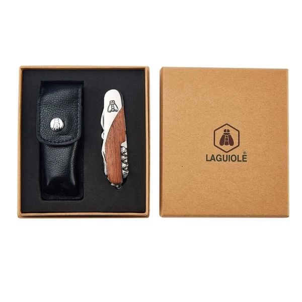 Dao đa năng Laguiole kèm bao da