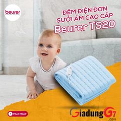  Đệm điện Beurer TS20 (1,3m x 0,75m) 