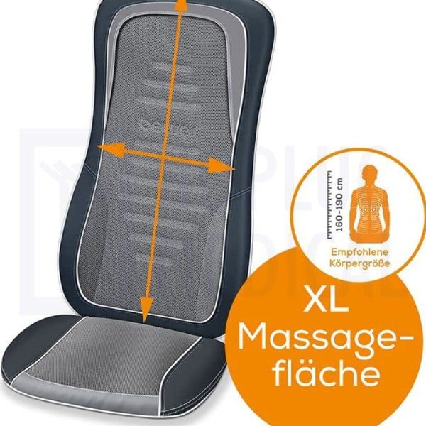 Đệm ghế massage Beurer MG315 với 4 con lăn massage shiatsu